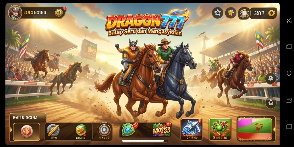 Gameplay seru DRAGON777 dengan aksi balap yang mendebarkan.