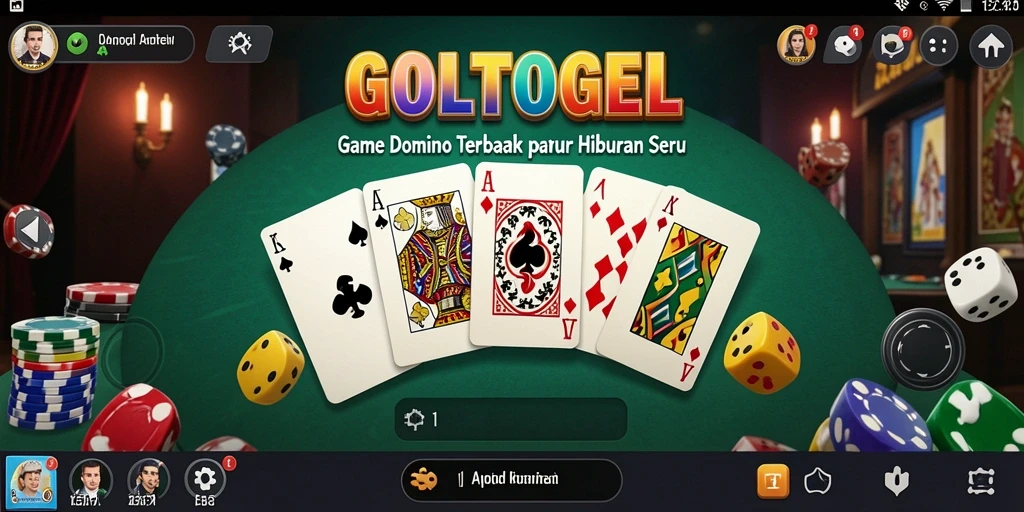 Tampilan interaktif dan menarik dari gameplay GOLTOGEL.