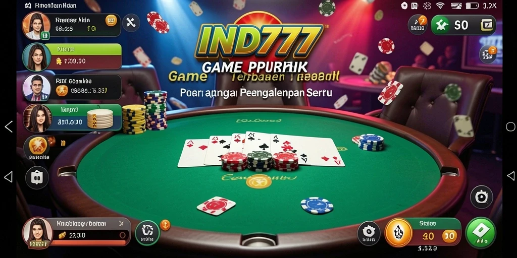 Tampilan gameplay seru dan interaktif dari IND777