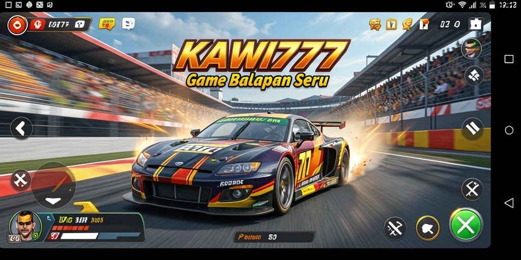 Screenshot KAWI777 menampilkan aksi balapan mendebarkan dan grafis yang menakjubkan.