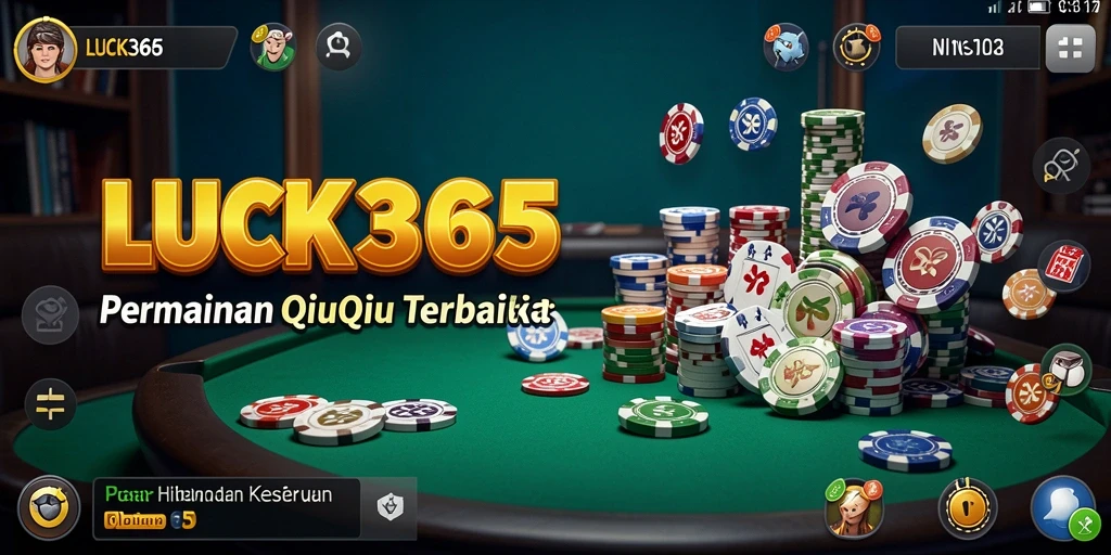 Tampilan gameplay QiuQiu yang seru dan menantang di LUCK365.