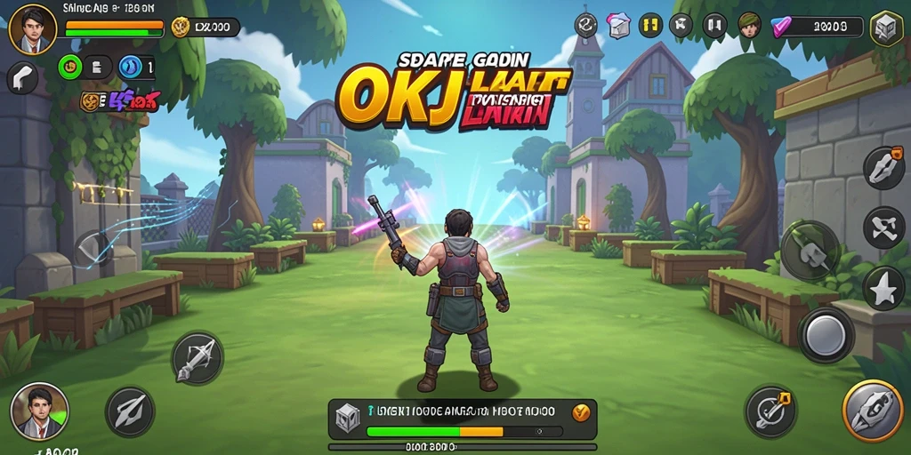 Screenshot gameplay OKJKT yang menunjukkan aksi menarik dalam mode Idle.