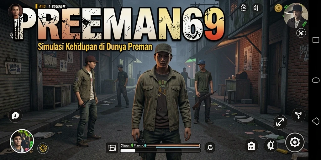 Tampilan gameplay PREMAN69 yang menarik dan penuh aksi.
