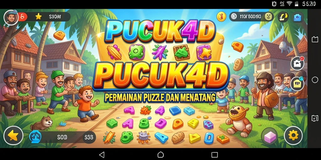 Tampilan gameplay PUCUK4D yang menantang dan mengasyikkan.
