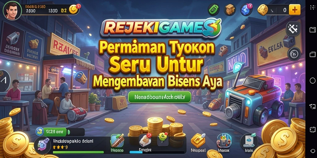 Tampilan gameplay Tycoon yang menarik dan interaktif.