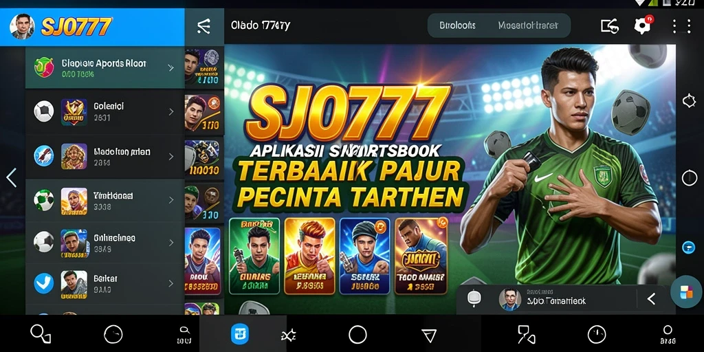 Tampilan utama SJO777 dengan pilihan taruhan yang menarik.